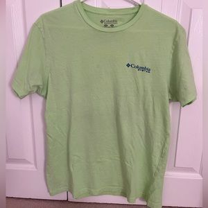 Columbia PFG green cotton men's M top